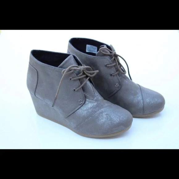 Toms wedge boots - Picture 1 of 8